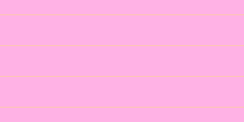 #ff67cd (50%), #fcd393 horizontal lines, two pixels wide, ninety-nine pixels apart