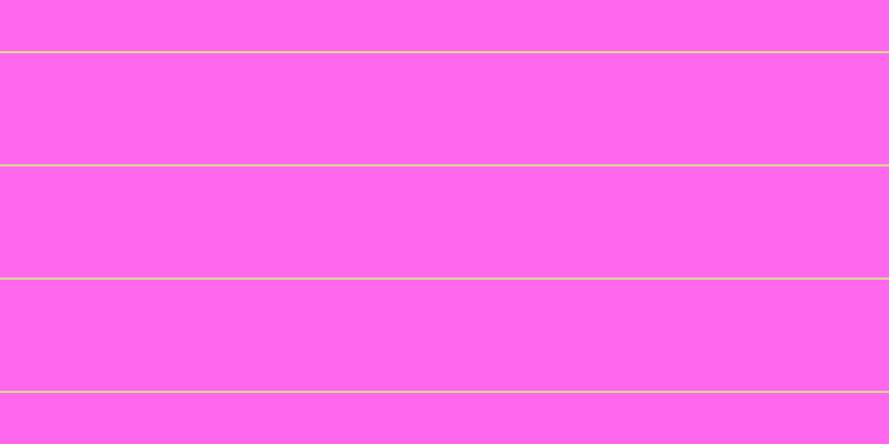 #ff67ee, #dbd393 horizontal lines, two pixels wide, one hundred pixels apart