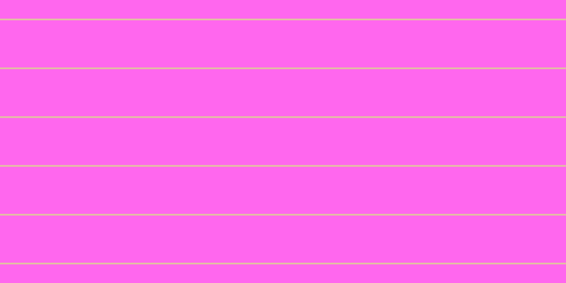 #ff67ee, #dbd393 horizontal lines, two pixels wide, sixty-seven pixels apart