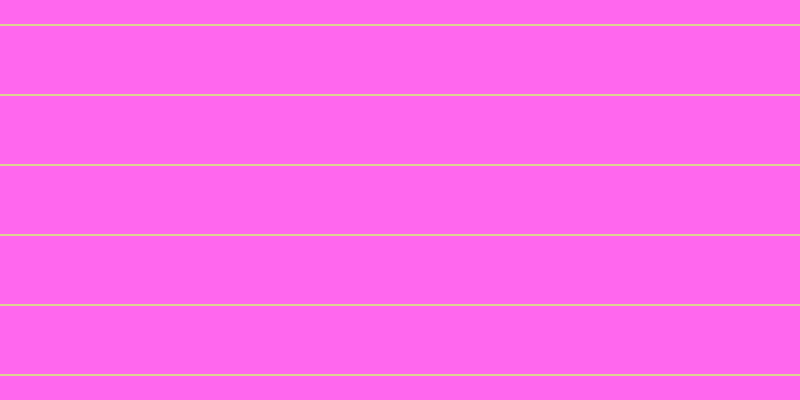 #ff67ee, #dbd393 horizontal lines, two pixels wide, sixty-eight pixels apart