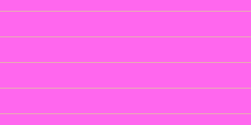 #ff67ee, #dbd393 horizontal lines, two pixels wide, eighty pixels apart