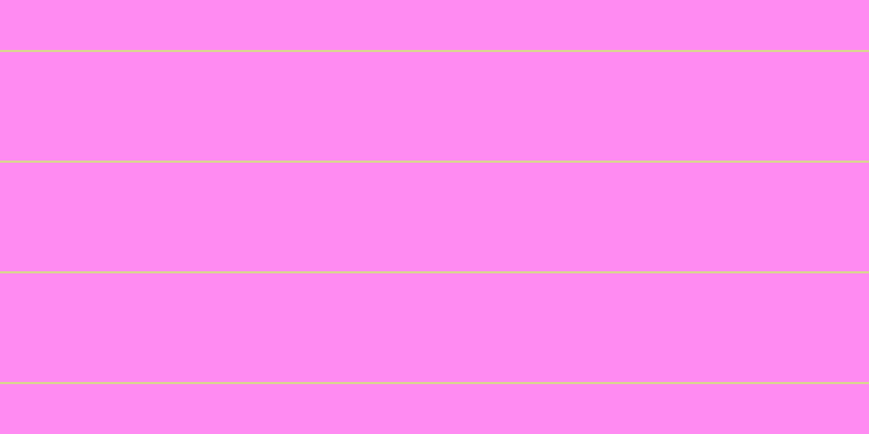 #ff67ee (75%), #dbd393 horizontal lines, two pixels wide, one hundred pixels apart