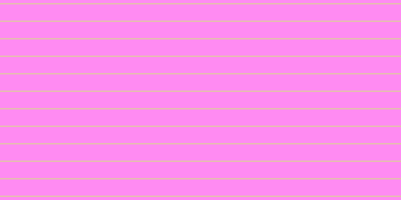 #ff67ee (75%), #dbd393 horizontal lines, two pixels wide, thirty-three pixels apart