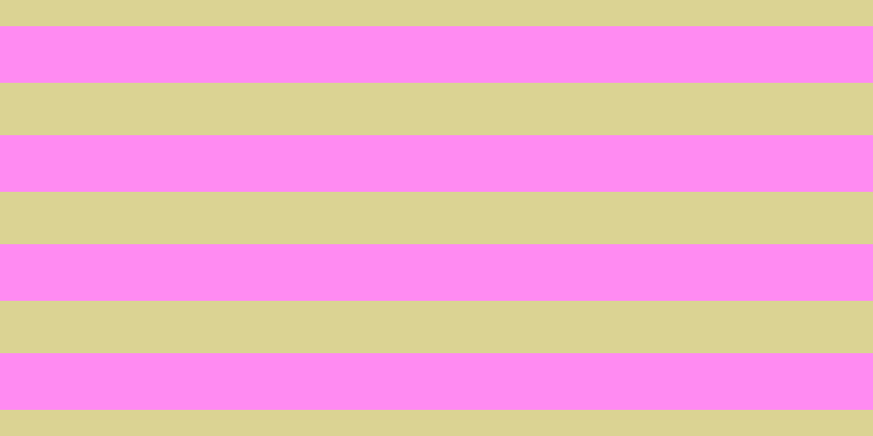 #ff67ee (75%), #dbd393 horizontal lines, forty-eight pixels wide, fifty-two pixels apart
