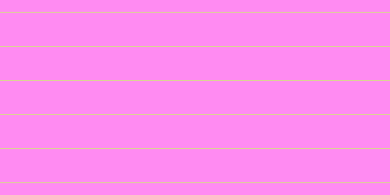 #ff67ee (75%), #dbd393 horizontal lines, two pixels wide, sixty-eight pixels apart