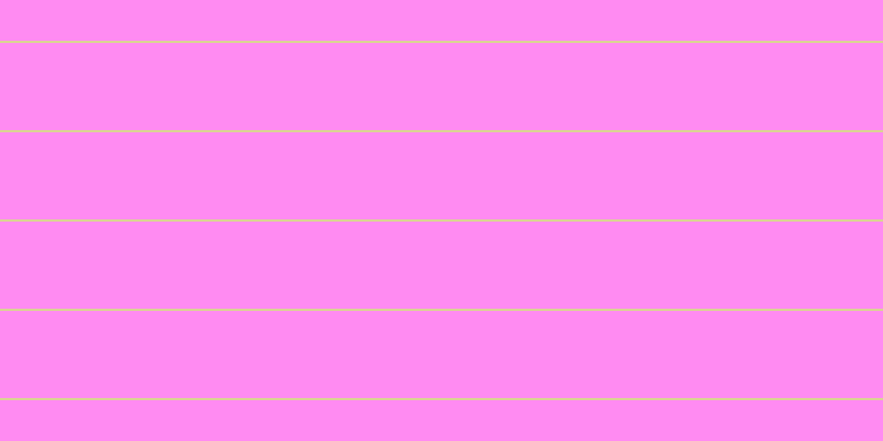#ff67ee (75%), #dbd393 horizontal lines, two pixels wide, seventy-nine pixels apart