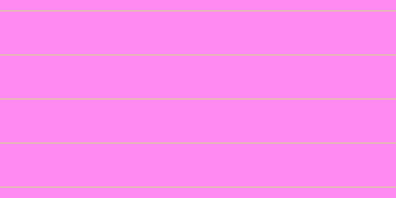 #ff67ee (75%), #dbd393 horizontal lines, two pixels wide, eighty-seven pixels apart
