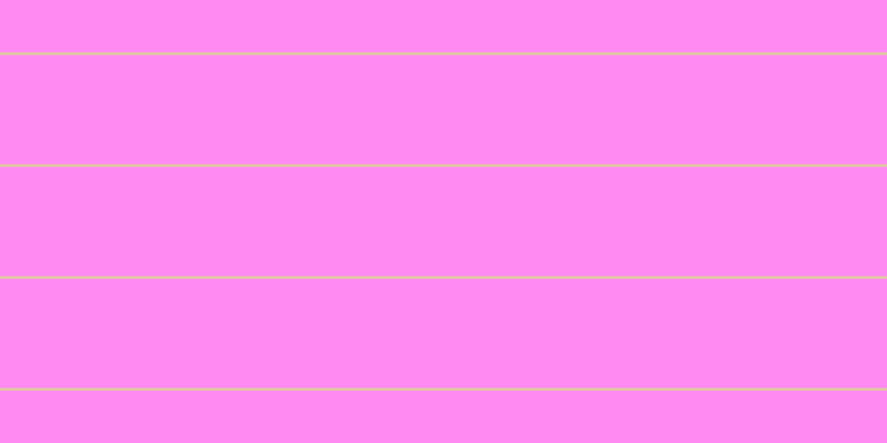 #ff67ee (75%), #dbd393 horizontal lines, two pixels wide, ninety-nine pixels apart
