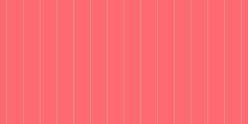#ff6972, #caa393 vertical lines, two pixels wide, fifty-two pixels apart