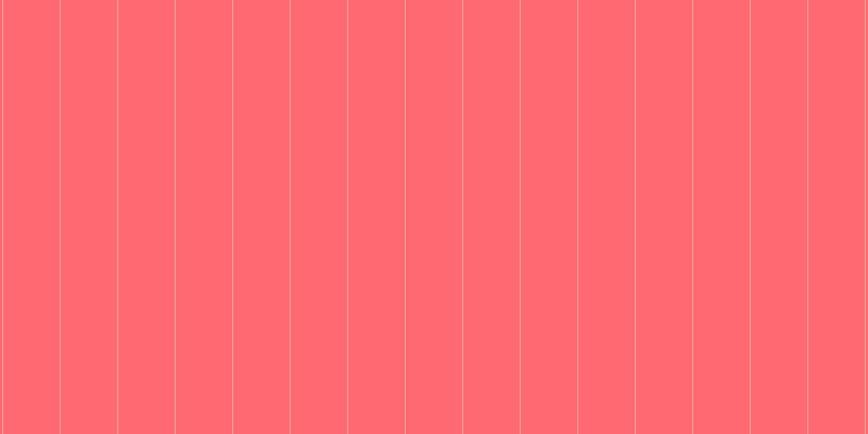 #ff6972, #eba393 vertical lines, one pixels wide, fifty-two pixels apart