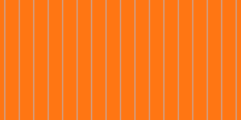 #ff7613, #caa393 vertical lines, four pixels wide, forty-four pixels apart
