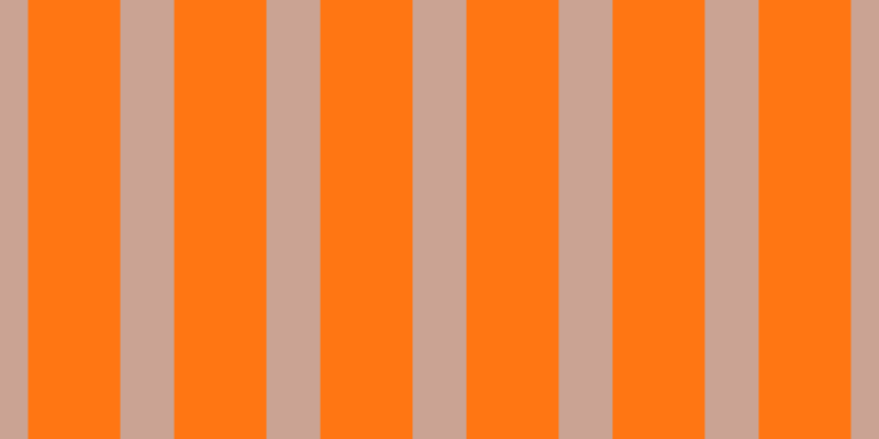 #ff7613, #caa393 vertical lines, forty-nine pixels wide, eighty-four pixels apart