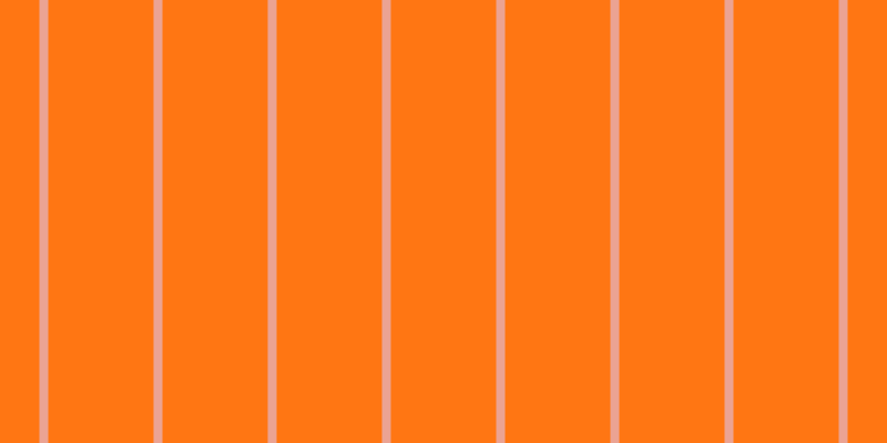 #ff7613, #eba393 vertical lines, eight pixels wide, ninety-five pixels apart