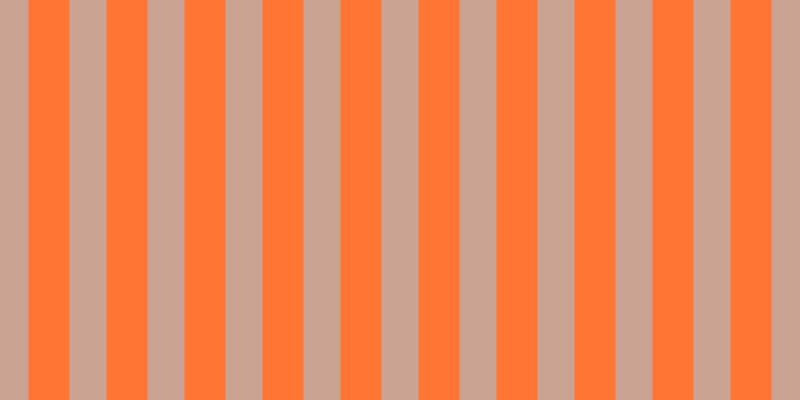 #ff7634, #caa393 vertical lines, thirty-seven pixels wide, forty-one pixels apart