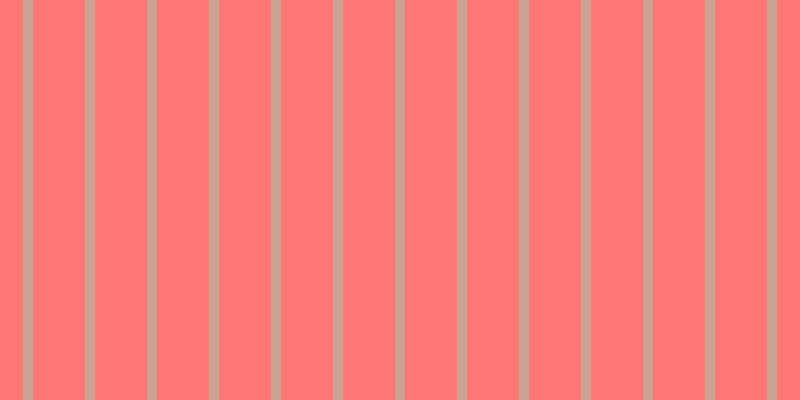 #ff7676, #caa393 vertical lines, ten pixels wide, fifty-two pixels apart