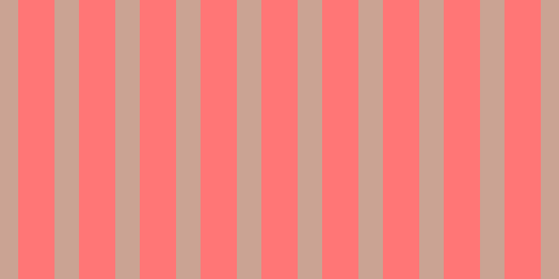 #ff7676, #caa393 vertical lines, thirty-five pixels wide, fifty-two pixels apart