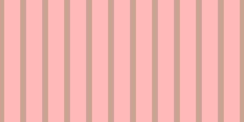 #ff7676 (50%), #caa393 vertical lines, twenty pixels wide, fifty-two pixels apart
