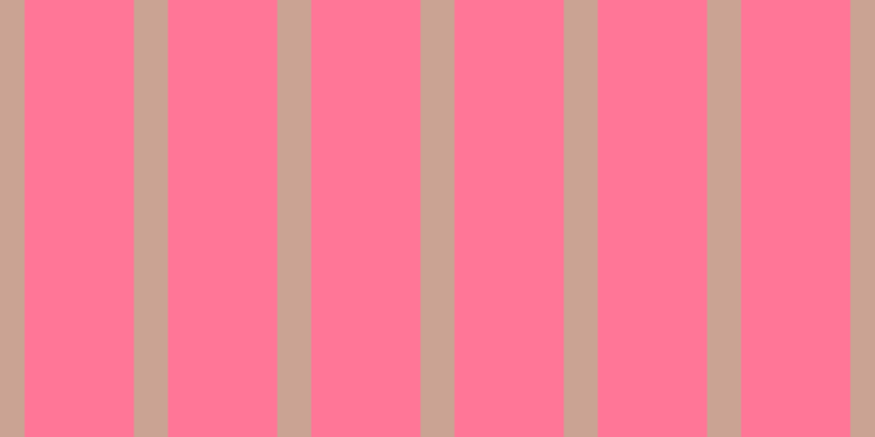 #ff7697, #caa393 vertical lines, thirty-one pixels wide, one hundred pixels apart