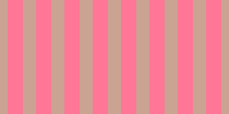 #ff7697, #caa393 vertical lines, forty-six pixels wide, fifty-three pixels apart