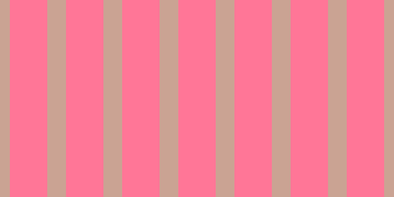 #ff7697, #caa393 vertical lines, thirty-eight pixels wide, seventy-six pixels apart