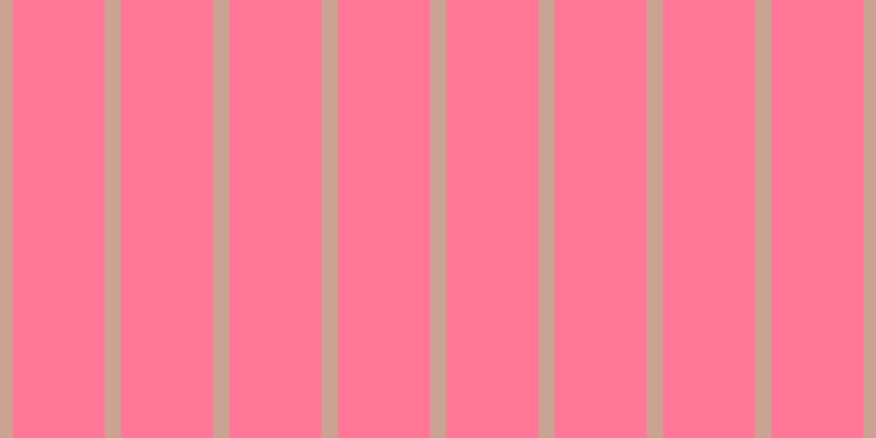 #ff7697, #caa393 vertical lines, fifteen pixels wide, eighty-four pixels apart