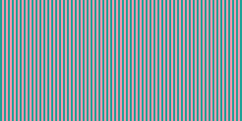 #ff7697 (75%), #04a393 vertical lines, six pixels wide, seven pixels apart