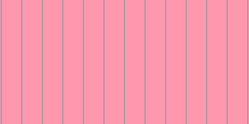 #ff7697 (75%), #46a393 vertical lines, two pixels wide, sixty-four pixels apart
