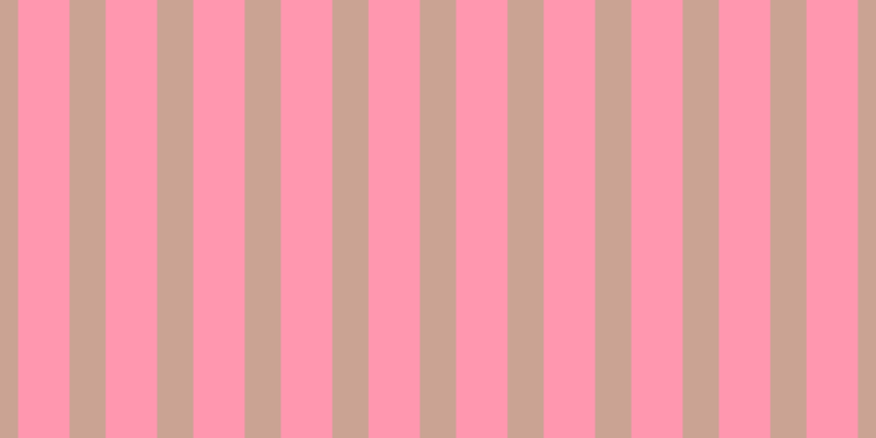 #ff7697 (75%), #caa393 vertical lines, thirty-three pixels wide, forty-seven pixels apart