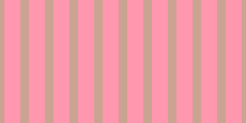 #ff7697 (75%), #caa393 vertical lines, twenty-eight pixels wide, fifty-two pixels apart