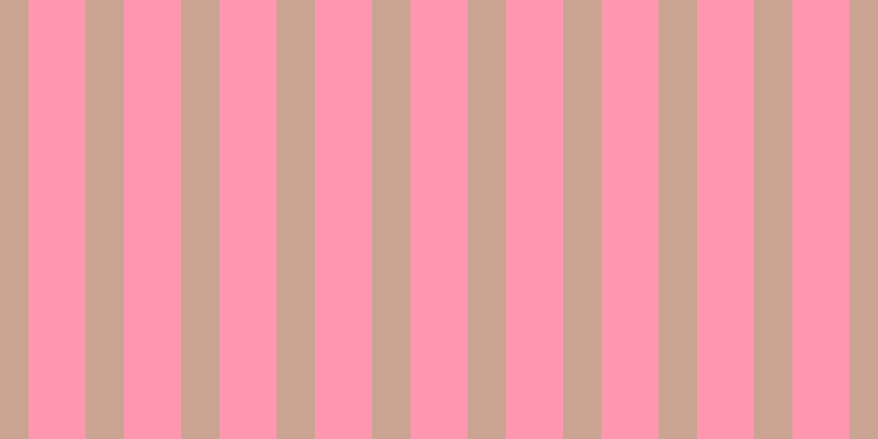 #ff7697 (75%), #caa393 vertical lines, thirty-five pixels wide, fifty-two pixels apart