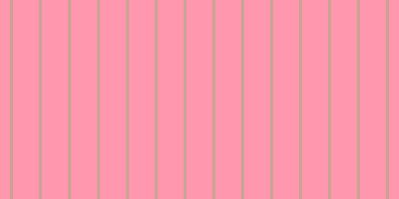 #ff7697 (75%), #caa393 vertical lines, six pixels wide, fifty-two pixels apart