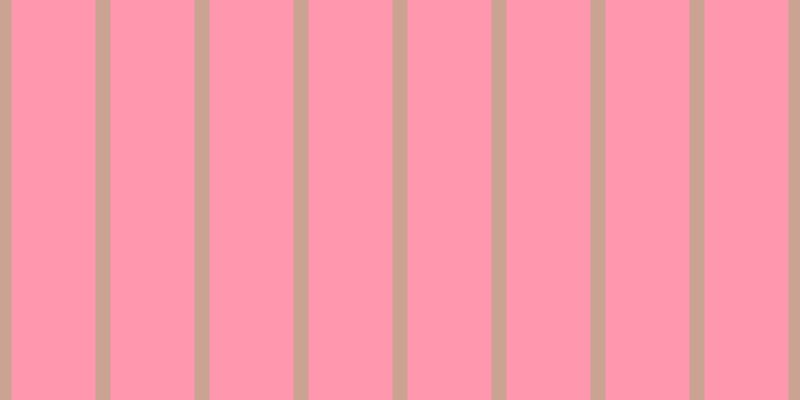 #ff7697 (75%), #caa393 vertical lines, fifteen pixels wide, eighty-four pixels apart