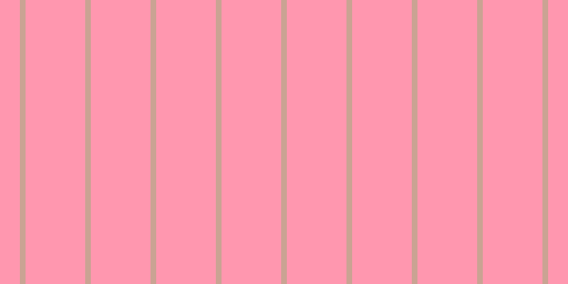 #ff7697 (75%), #caa393 vertical lines, eight pixels wide, eighty-four pixels apart