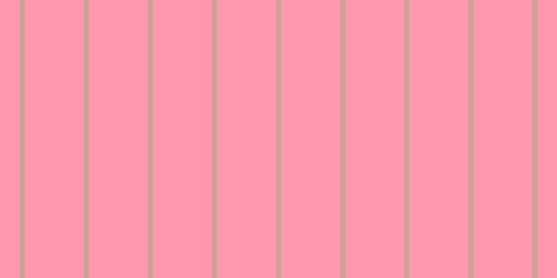 #ff7697 (75%), #caa393 vertical lines, seven pixels wide, eighty-five pixels apart