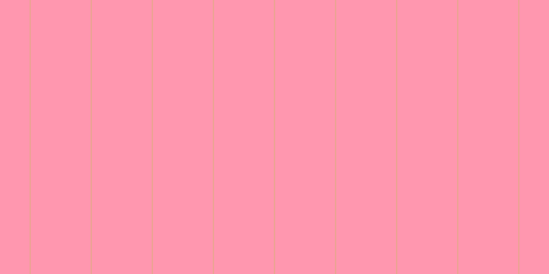 #ff7697 (75%), #eba393 vertical lines, two pixels wide, eighty-seven pixels apart