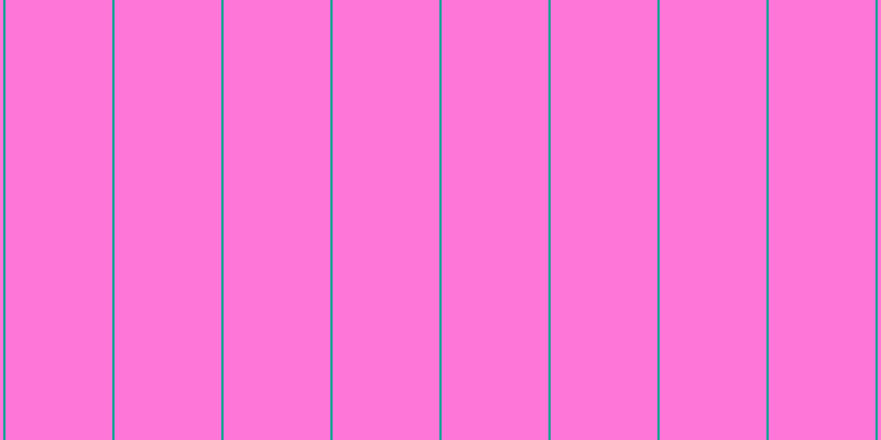 #ff76d9, #04a393 vertical lines, two pixels wide, ninety-seven pixels apart