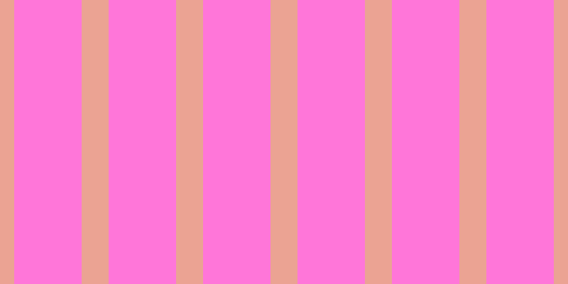 #ff76d9, #eba393 vertical lines, thirty-eight pixels wide, ninety-five pixels apart