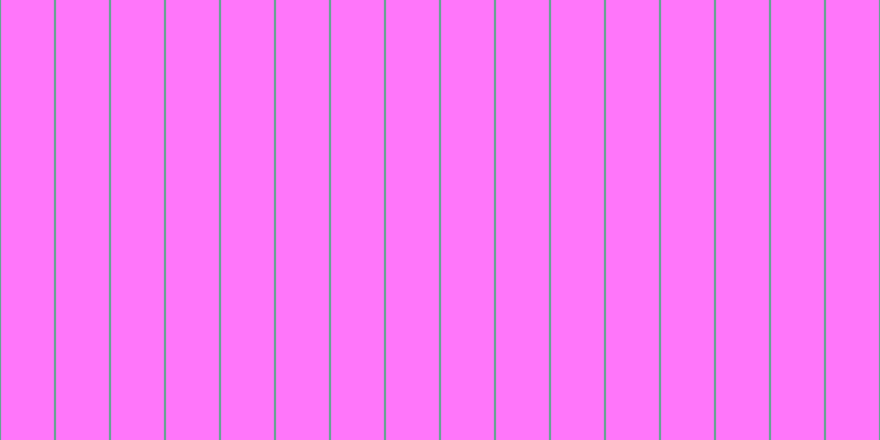 #ff76fa, #67a393 vertical lines, two pixels wide, forty-eight pixels apart