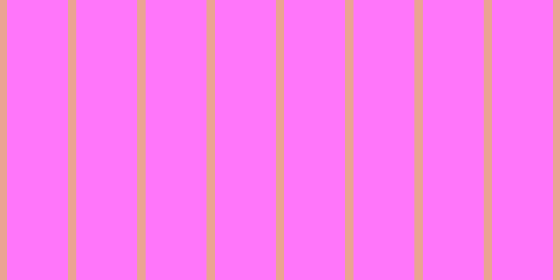 #ff76fa, #eba393 vertical lines, twelve pixels wide, eighty-seven pixels apart