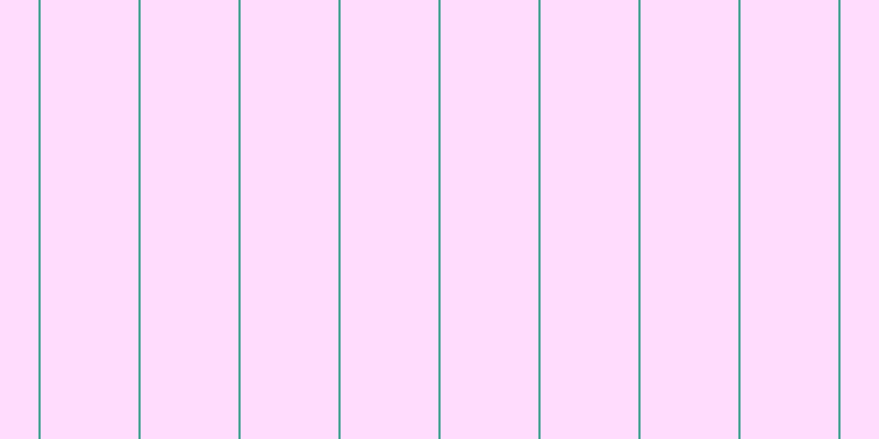 #ff76fa (25%), #46a393 vertical lines, two pixels wide, eighty-nine pixels apart