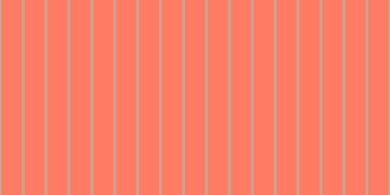 #ff7b63, #caa393 vertical lines, six pixels wide, forty-one pixels apart