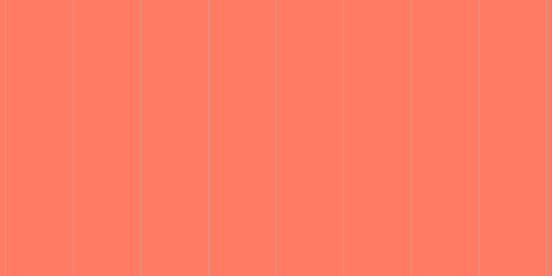 #ff7b63, #caa393 vertical lines, one pixels wide, ninety-seven pixels apart