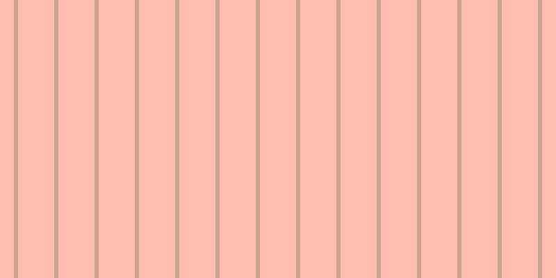 #ff7b63 (50%), #caa393 vertical lines, six pixels wide, fifty-two pixels apart