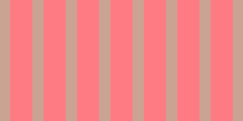 #ff7b84, #caa393 vertical lines, thirty-seven pixels wide, seventy-three pixels apart