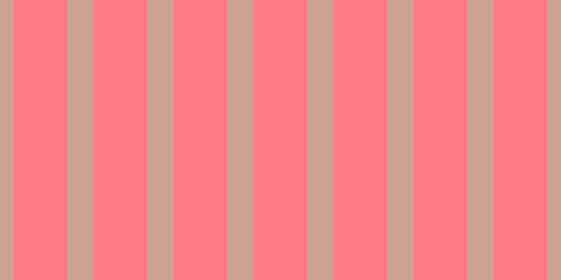 #ff7b84, #caa393 vertical lines, thirty-eight pixels wide, seventy-six pixels apart