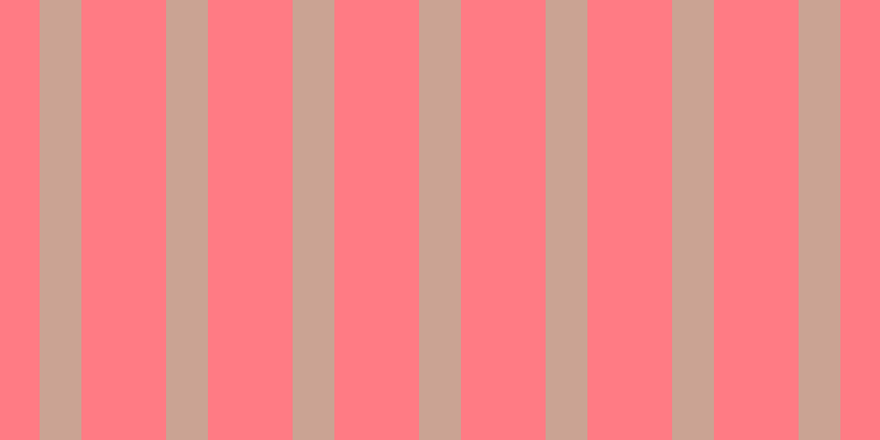 #ff7b84, #caa393 vertical lines, thirty-eight pixels wide, seventy-seven pixels apart