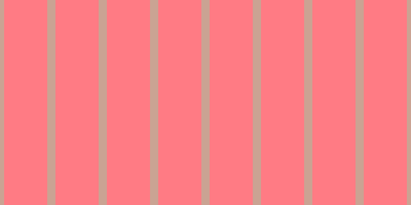 #ff7b84, #caa393 vertical lines, sixteen pixels wide, eighty-four pixels apart