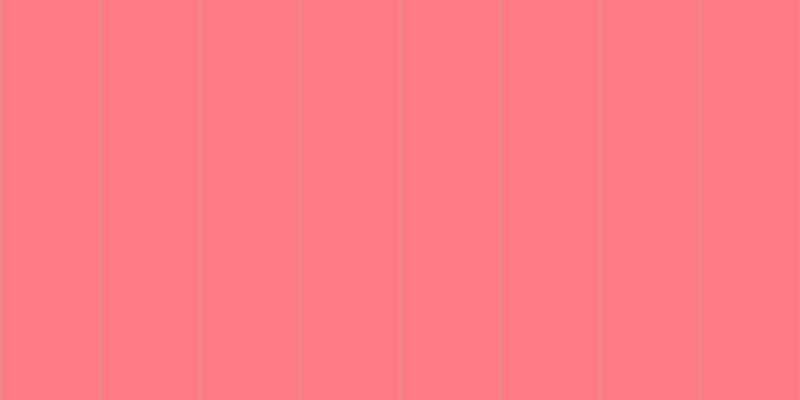 #ff7b84, #caa393 vertical lines, one pixels wide, ninety-nine pixels apart
