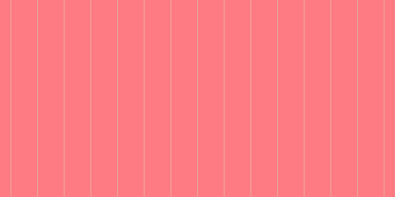 #ff7b84, #eba393 vertical lines, two pixels wide, fifty-two pixels apart