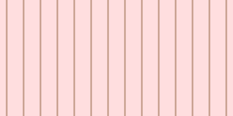 #ff7b84 (25%), #caa393 vertical lines, six pixels wide, fifty-two pixels apart